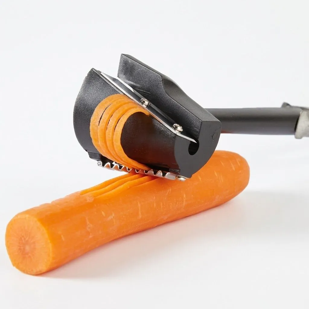 Flower Shape Fruit Cutter - Black