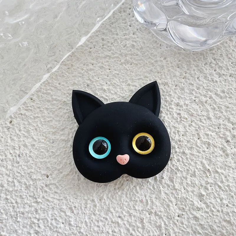 Cat Pop Socket With Mirror For All Mobile Phones & Tablets