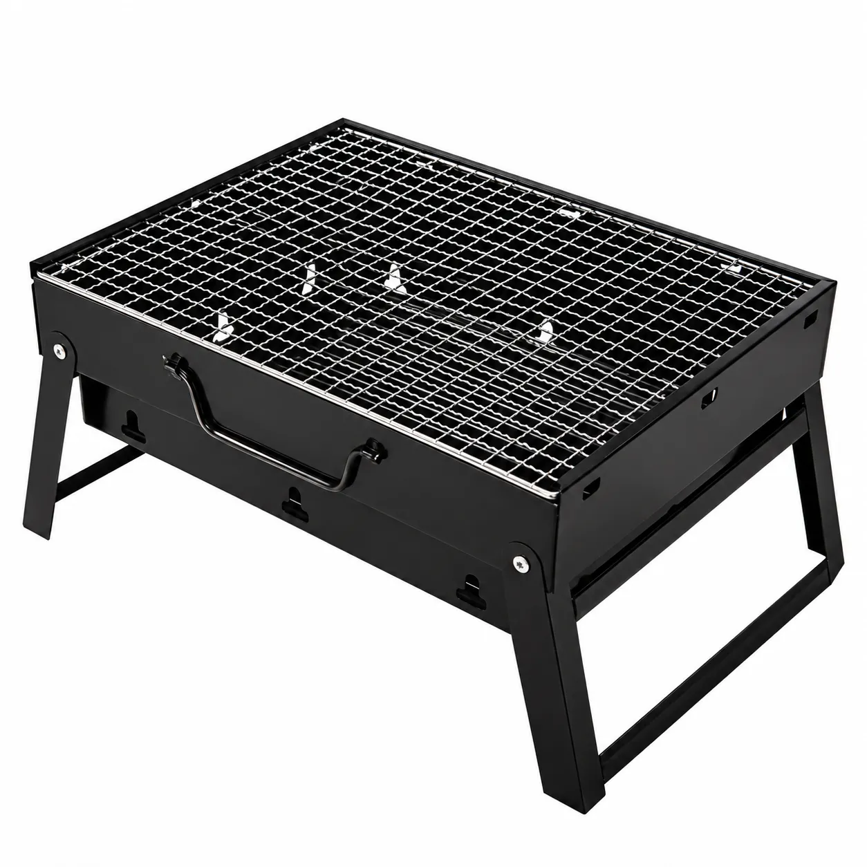 Outdoor Portable BBQ Stove - Black