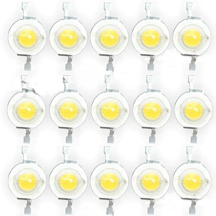 3W High Power Ultra Bright White SMD LED (50 Piece)
