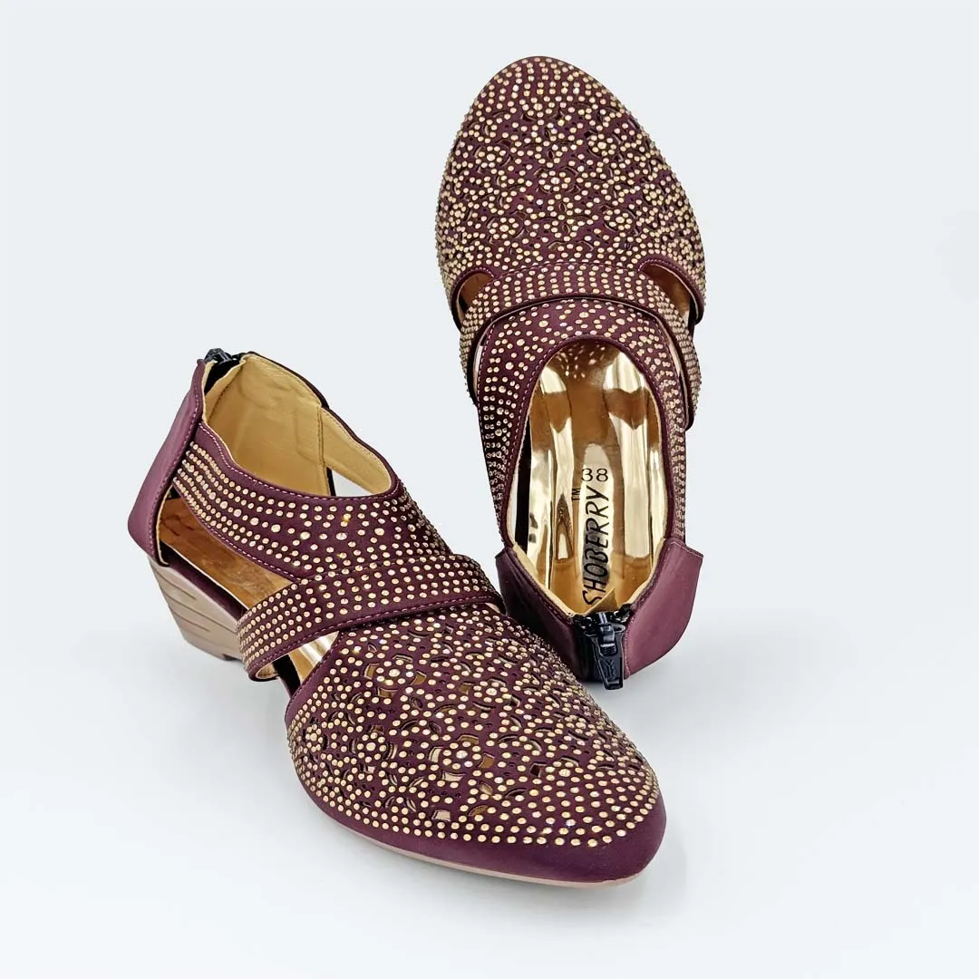 Ladies Party Wedge Sandal