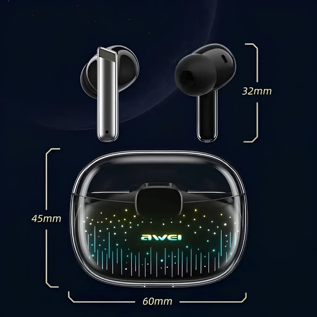 Awei T52 Pro True Wireles Gaming Earbuds