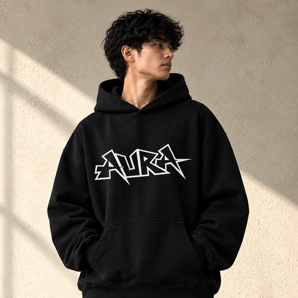 Zunkies Premium Aura Drop Shoulder Hoodie