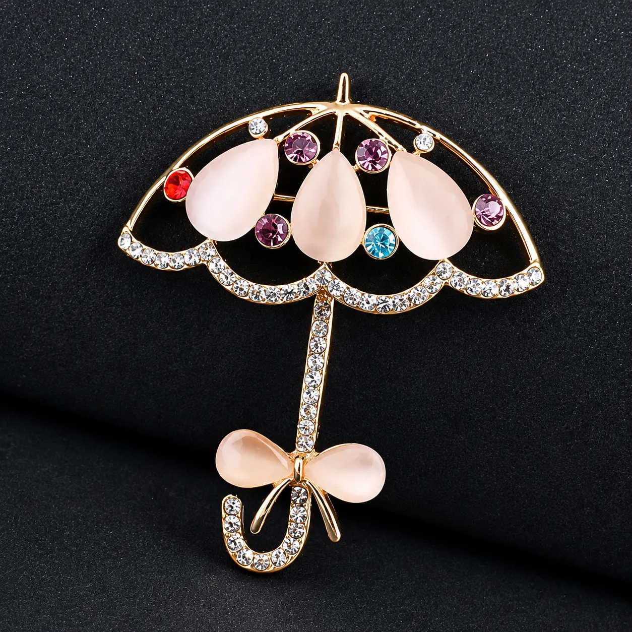 Trendy Stylish Umbrella's Hijab Pin Brooch For Girls and Women | Stylish New Brooch For Girls | Umbrella's Brooch or Hijab pin