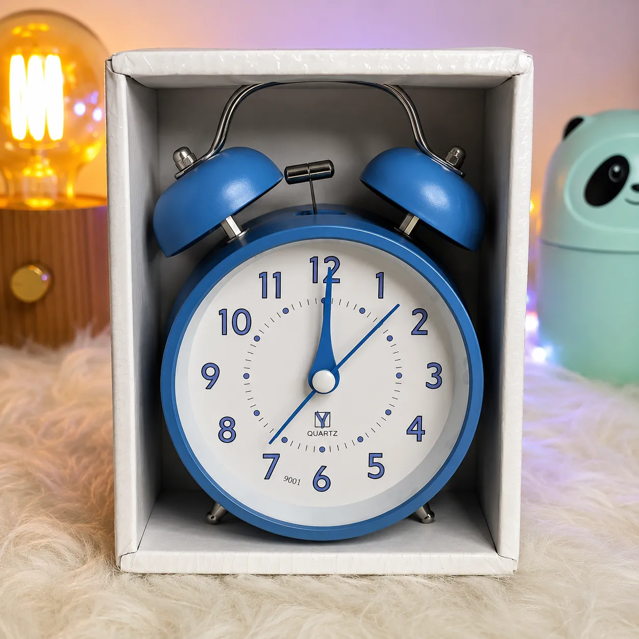 Twin Bell Table Alarm Clock with Silent