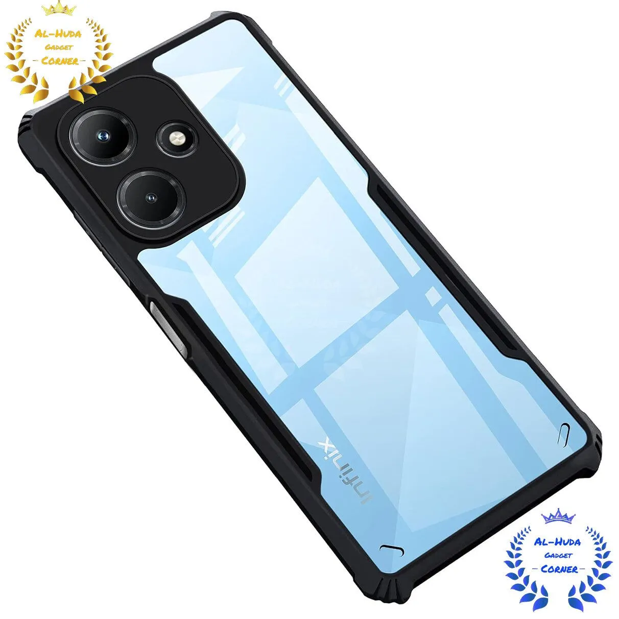 Matte Protective Lens Flexible Back Cover for Infinix Hot 30i