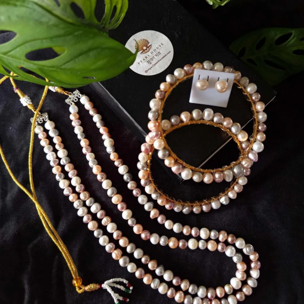 Multicolor Neckpiece Combo Set