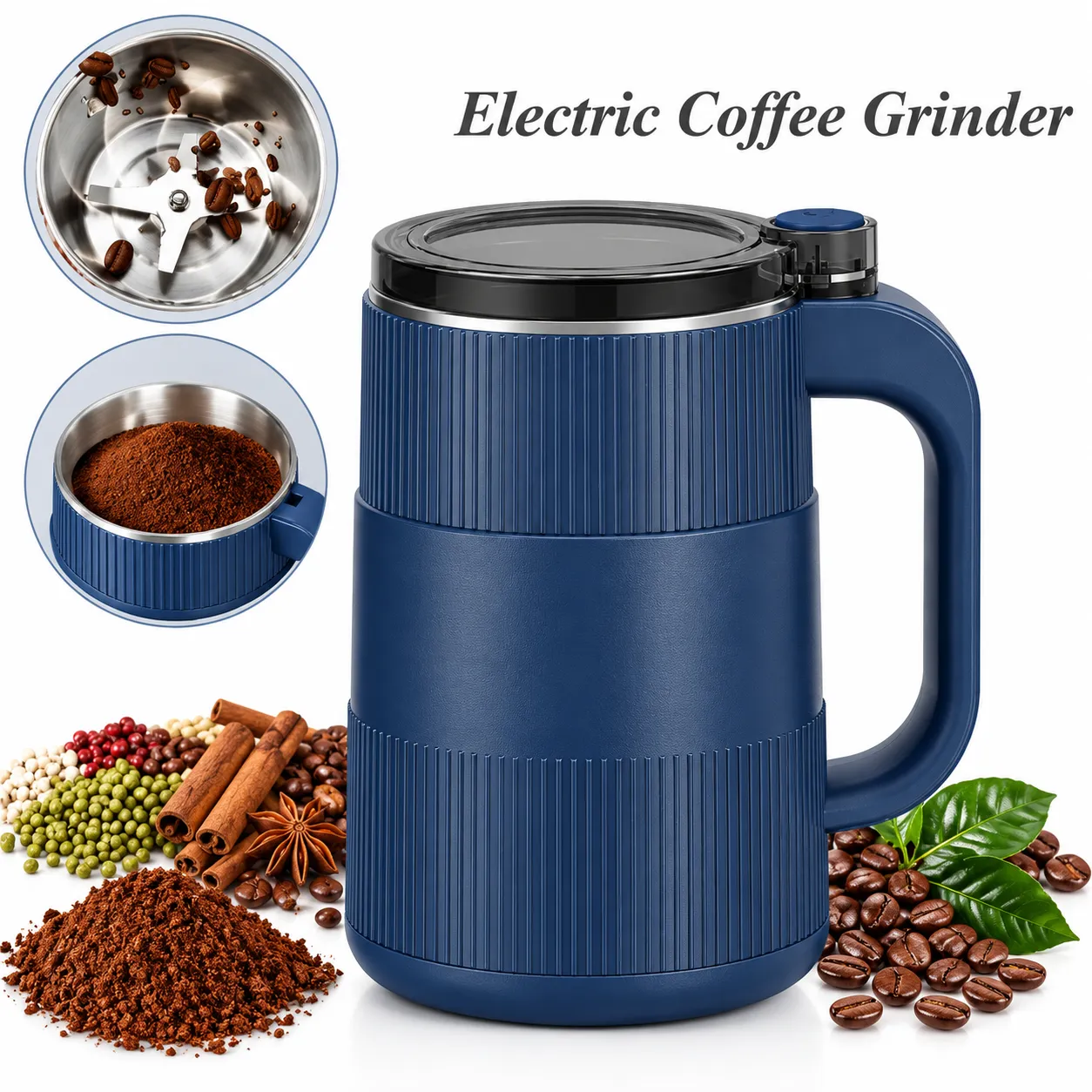 Smart Electric grinder for Beans & spices