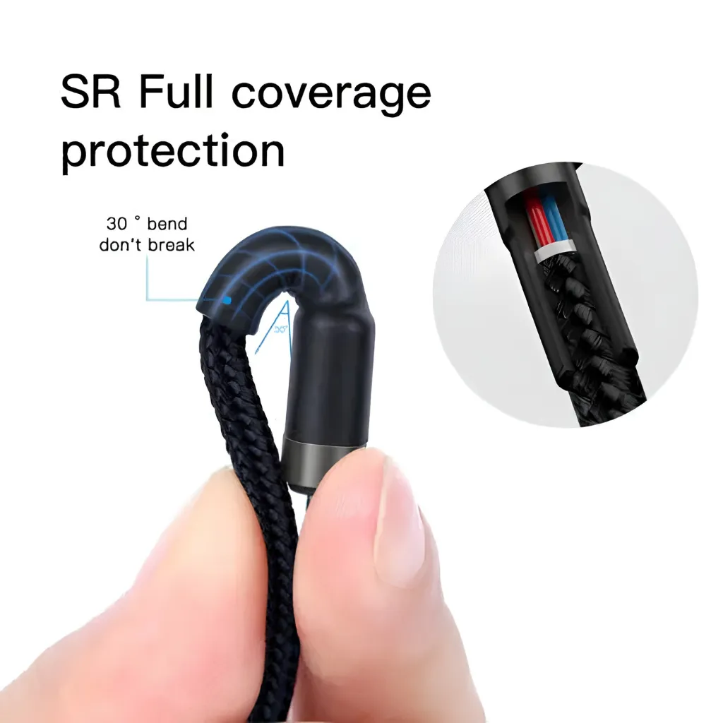 Baseus Cafule Series Type-C PD 2.0 60W Flash Charge Cable