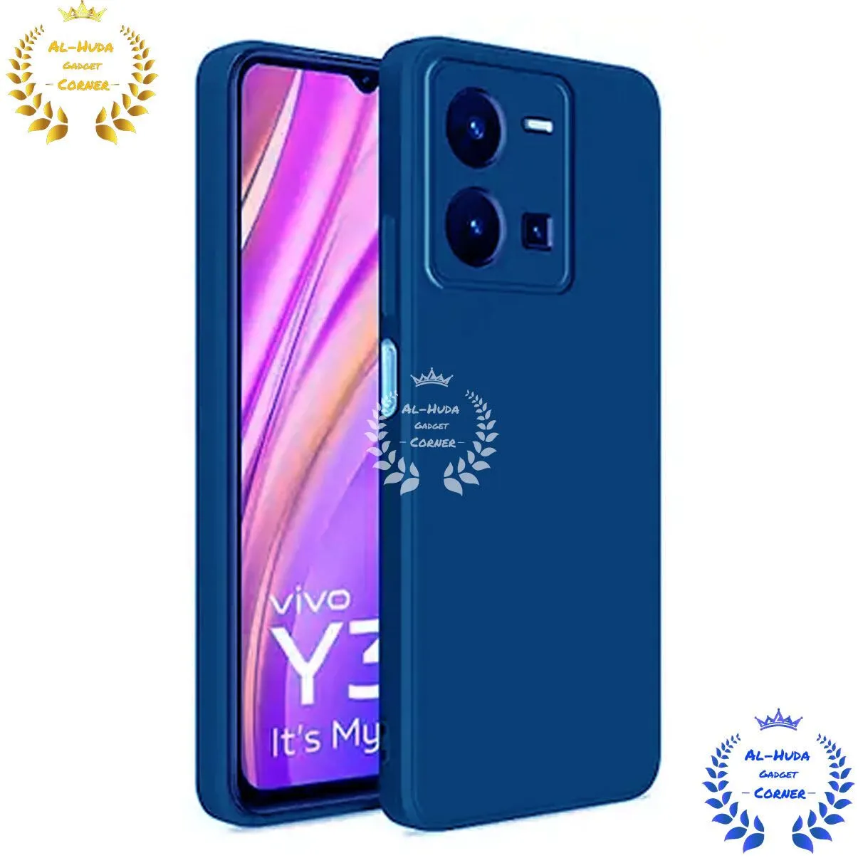 Matte Protective Lens Flexible Back Cover for Vivo Y35 4G