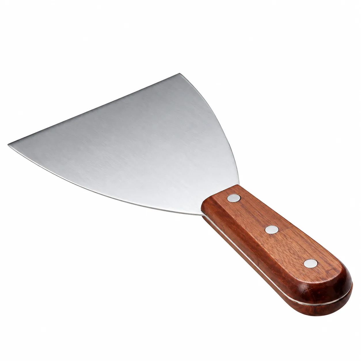 Wooden Fish Scraper - Stainless Steel Scale Tool