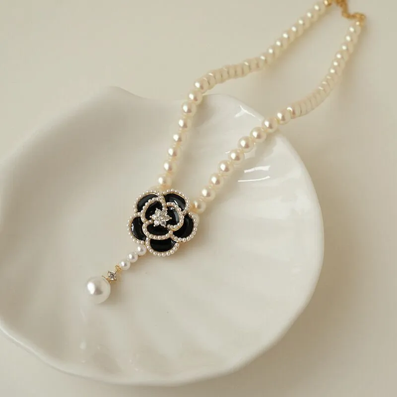Splendid Elegant Women Girls Pearl Pendants Necklace Choker Chains For Wedding Party Jewelry Remarkable - Disclose Styles & Luxe