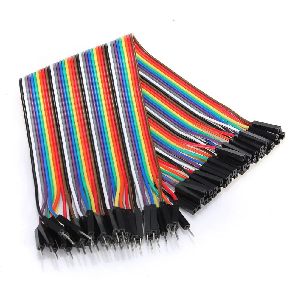 40pcs Male to female Dupont Wire Jumper Cable