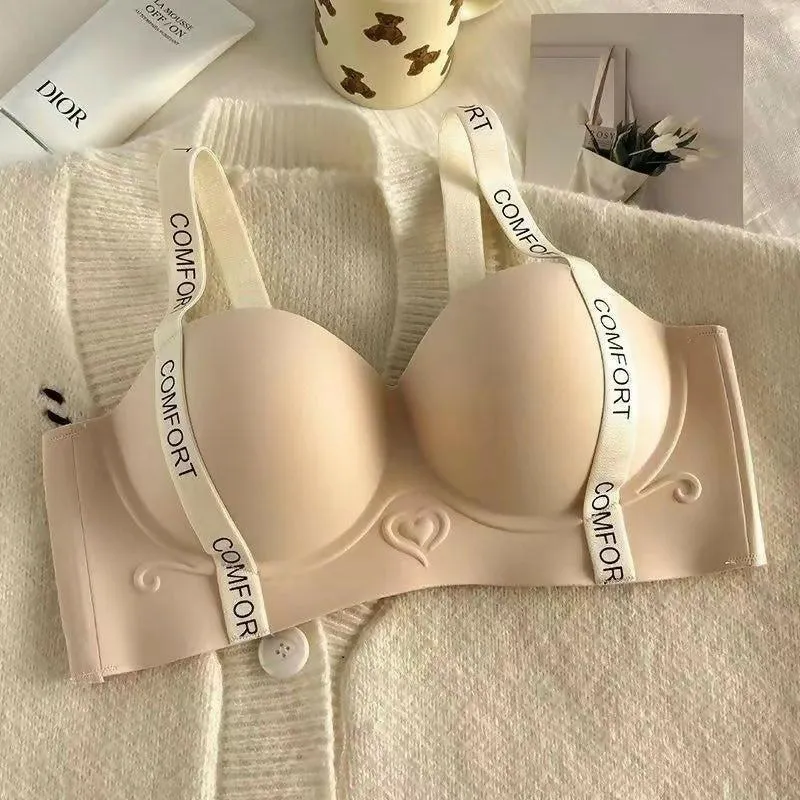Imported LAZADY Adjustable Push Up Bra - Pink (China)