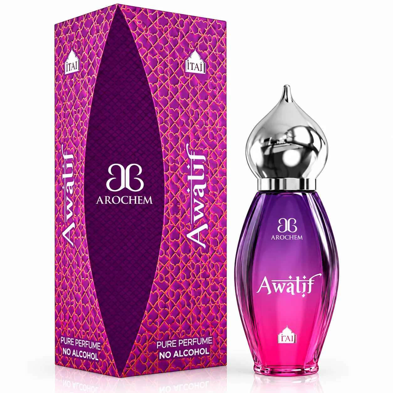 Arome Awatif Attar - Taj Series Luxurious Primium Royal Perfume Oil - 9ml (India)