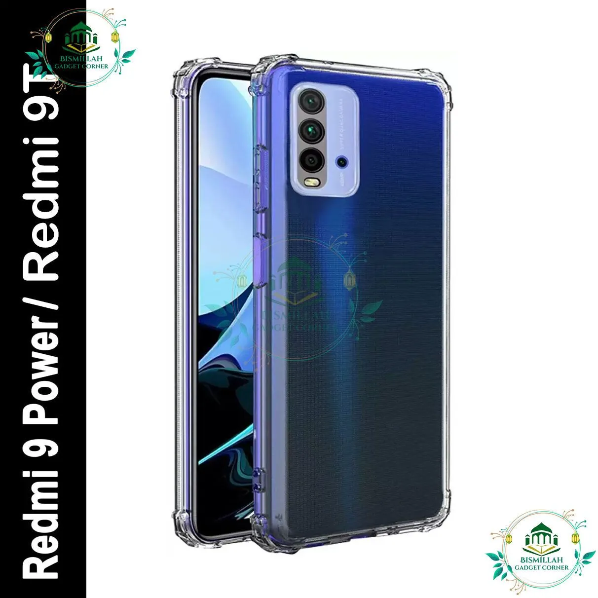 Transparent back cover For Redmi 9 Power Redmi 9T Mi 9 Power Mi 9T