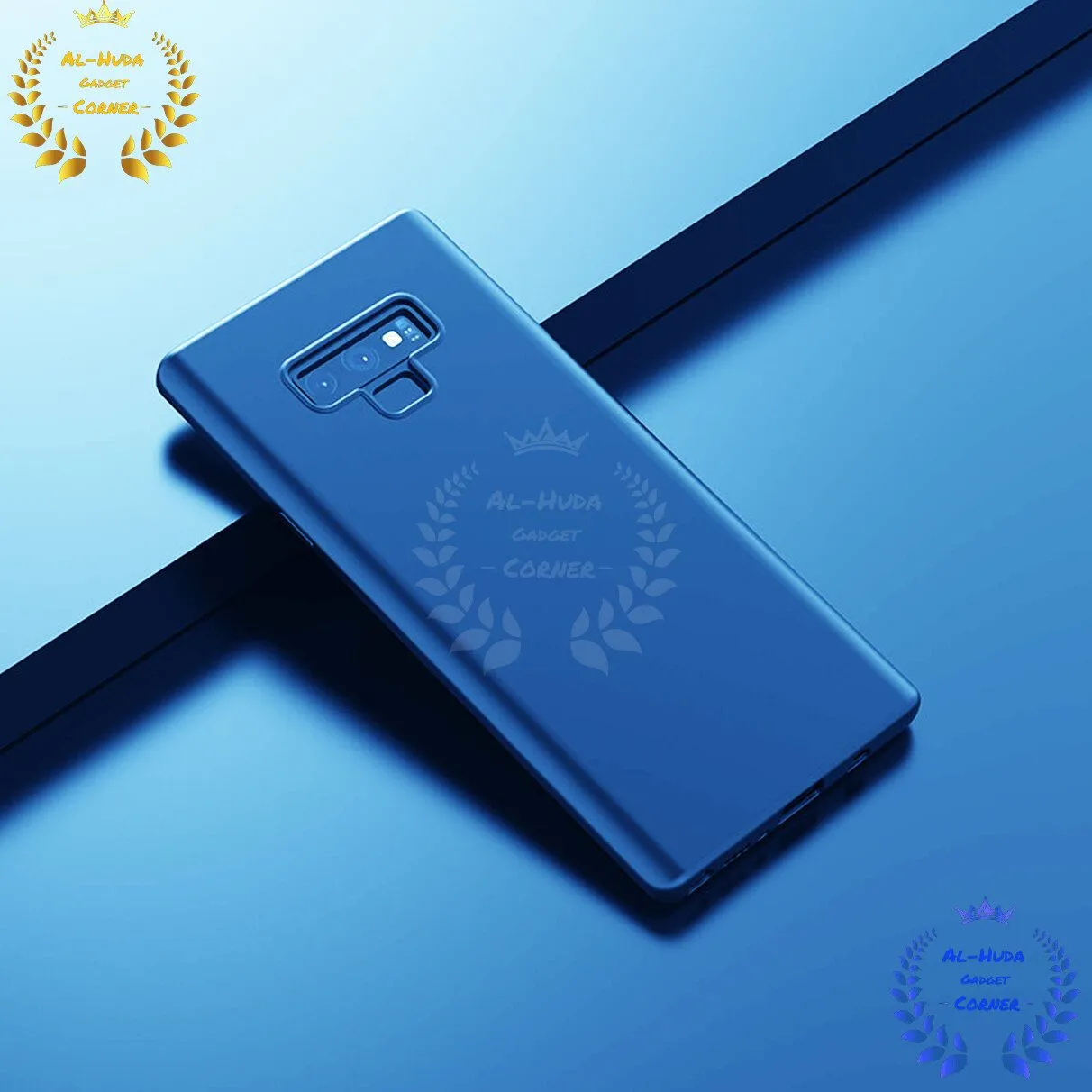 Shockproof & Transparent Crystal Clear Back Cover Case / Matte Protective Lens Flexible Back Cover for Samsung Galaxy Note 9 | Slim Silicone Cover with Soft Lining Shockproof Full Body Bumper Case