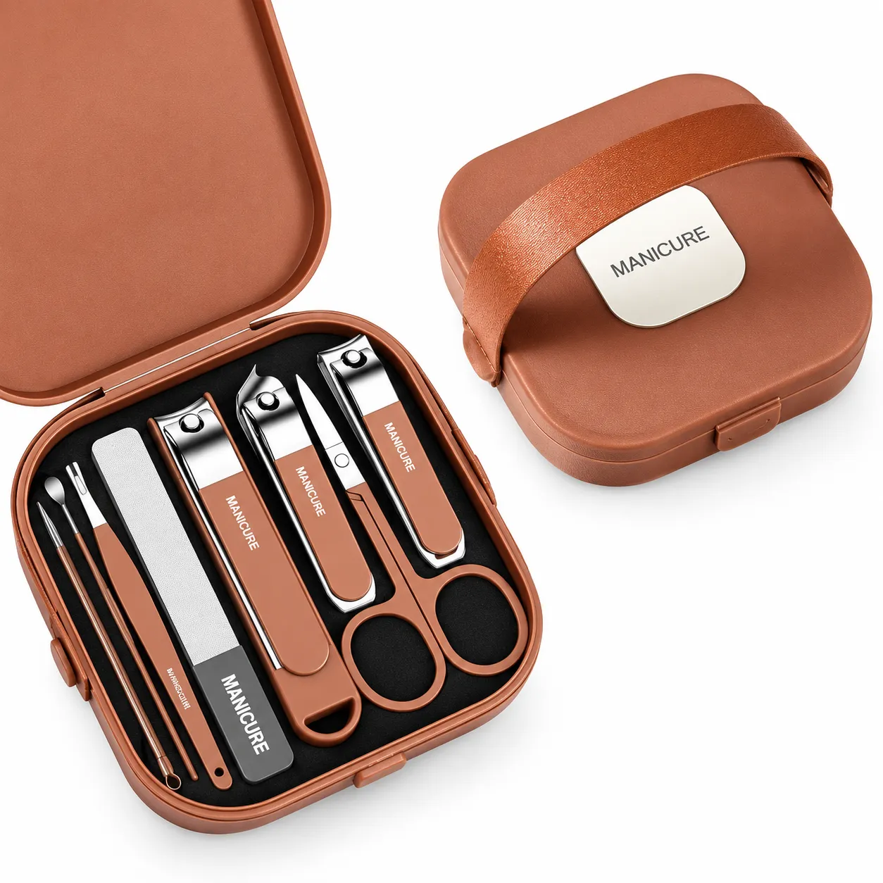 7-in-1 Nail Cutter Combo Pack for Complete Nail Care and Grooming at Home or While Traveling